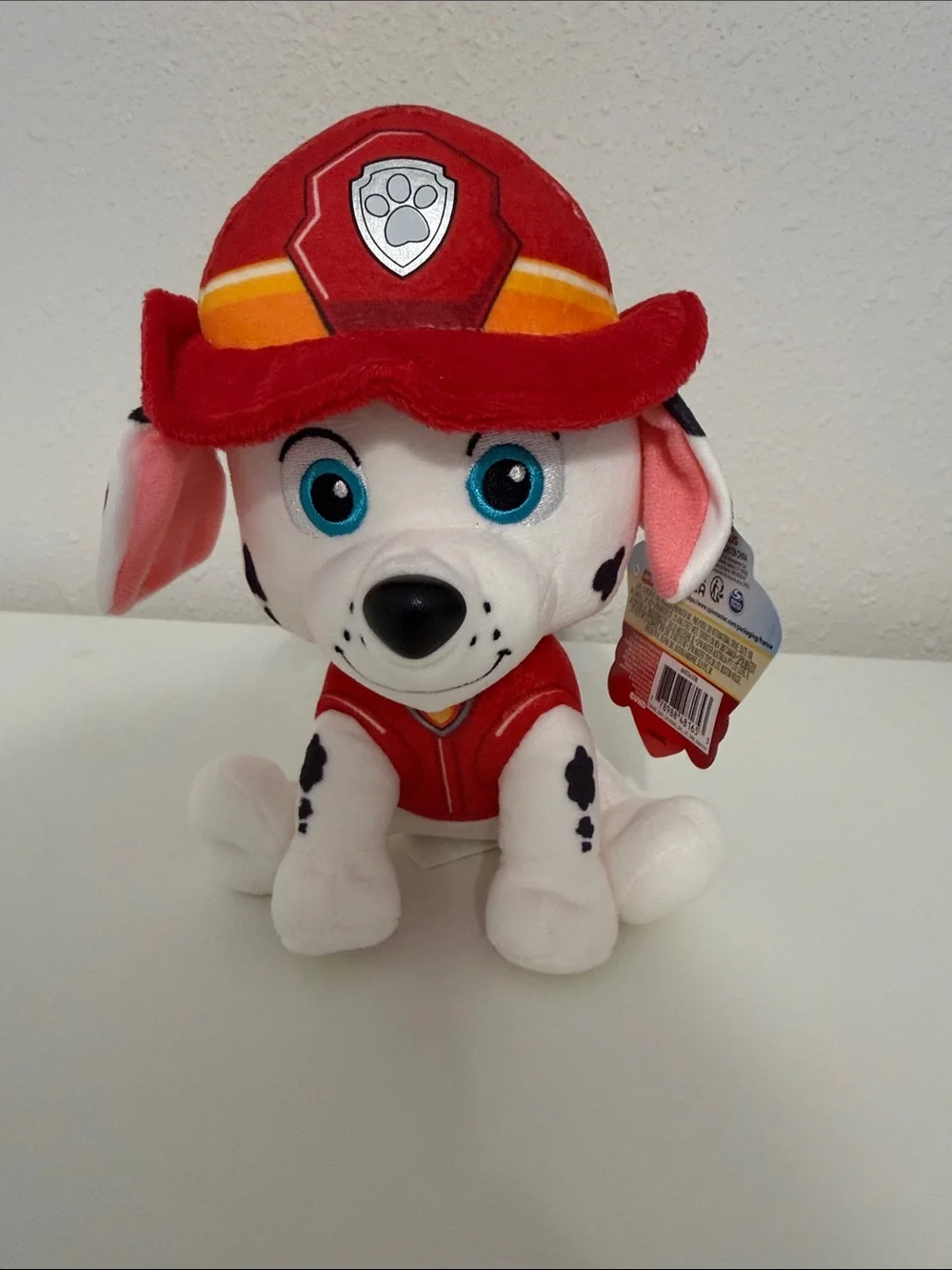 Gund Paw Patrol Marshall Plush Dog Toy - Red, White, Black, Blue